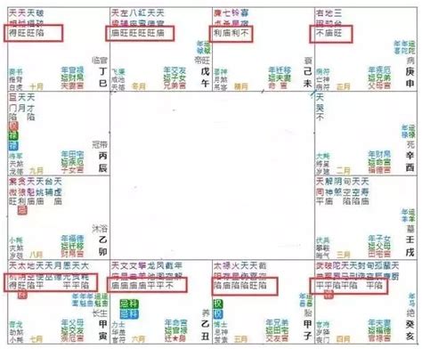 偏房命格|紫薇斗數所有格局列表